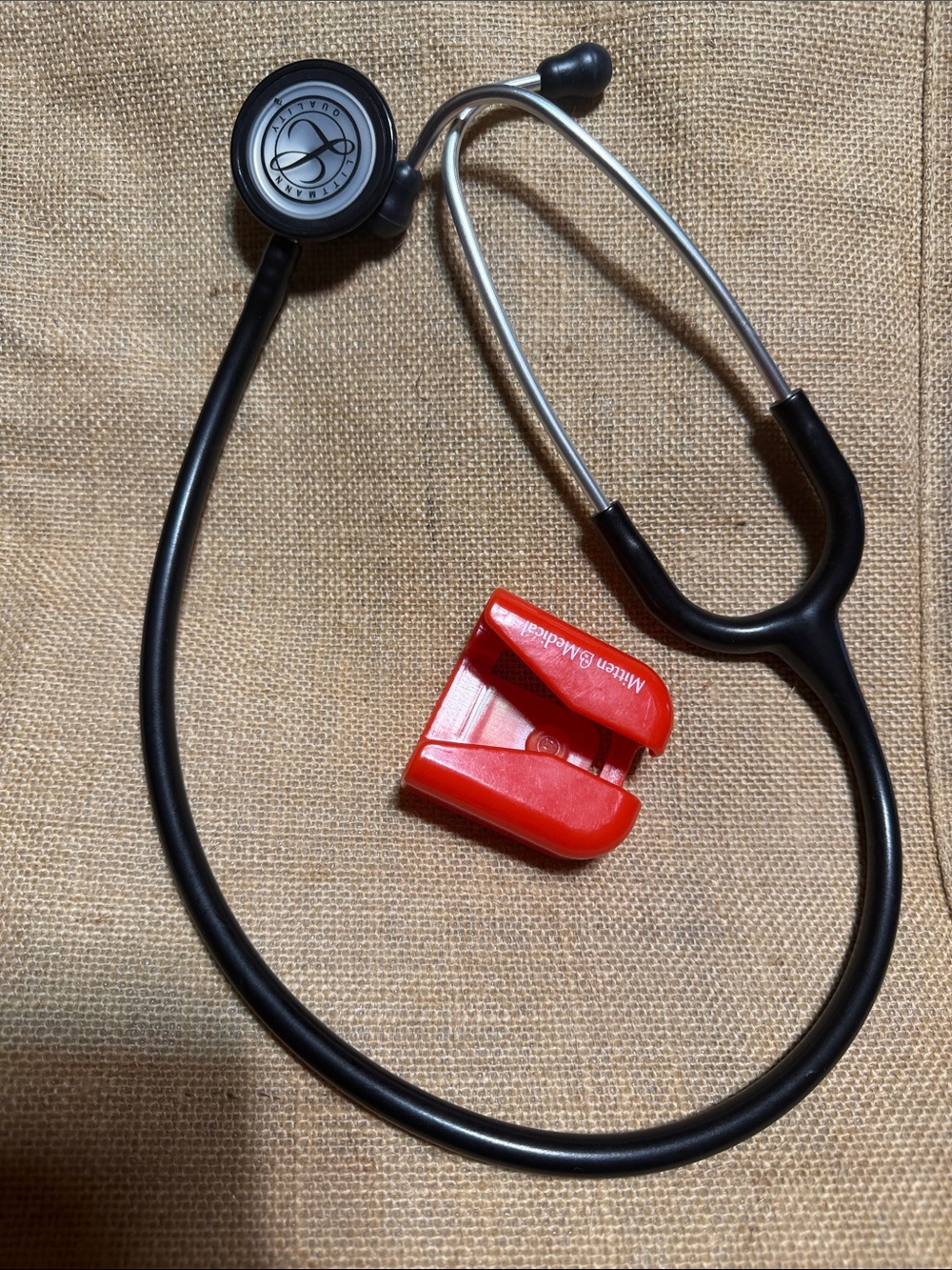 Littmann Classic II SE Stethoscope with red holder